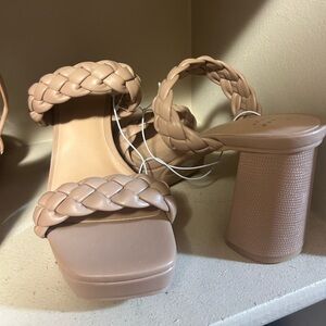 A new day chunky heels